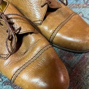 Leather Dress Shoe. Made in Italy